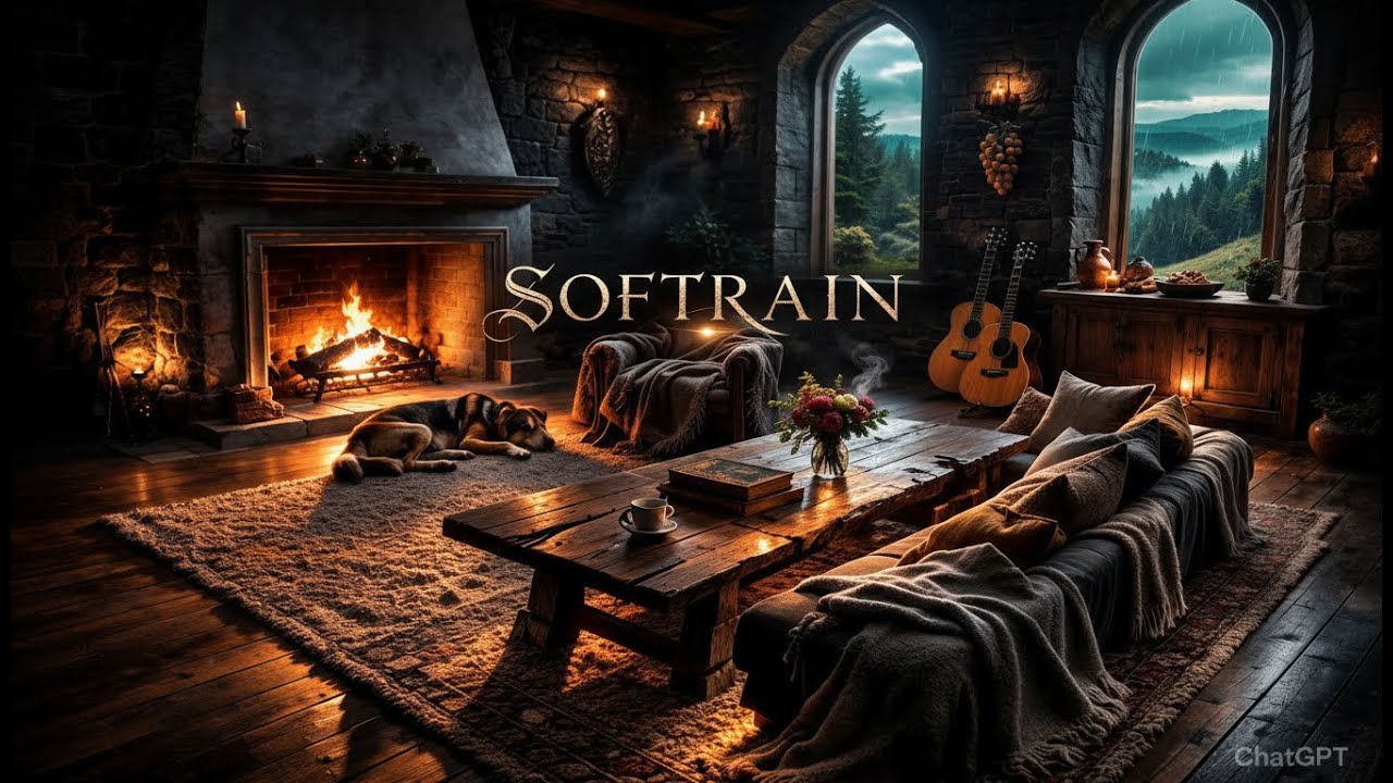 Rain Therapy with Acoustic Guitar for Anxiety, Overthinking & Inner Calm