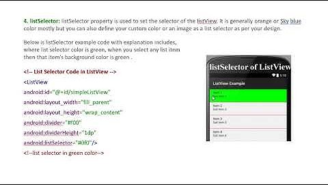 Android Part22 ListView widget