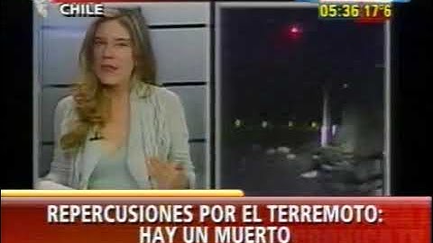 (13 YEARS AGO) Argentine coverage after the 2010 8,8 Chile earthquake (27/02/2010)