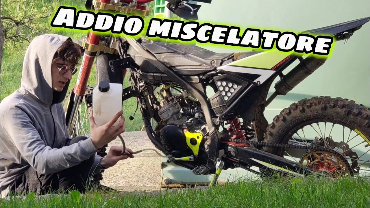 Ho tolto il miscelatore al mio Fantic 50 - finalmente