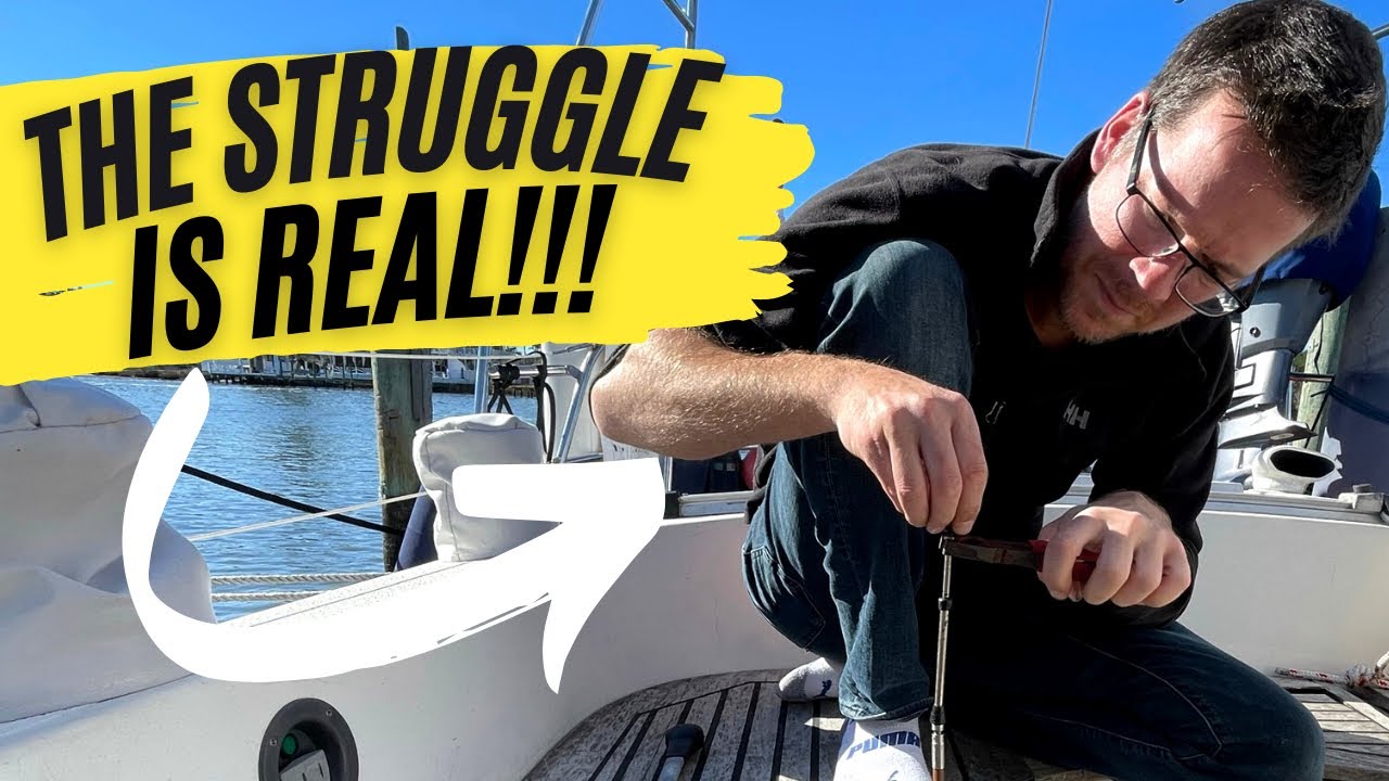 ADDICTED to Boat Projects?? | Neverending OLD BOAT Repairs | Hallberg Rassy 352 | Sailing Joco EP33