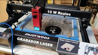 Grabador laser ENJOYWOOD 10 W reales