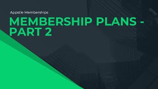 Membership Plans   Creating Multiple Membership Options Using Multiple Variants Part 2