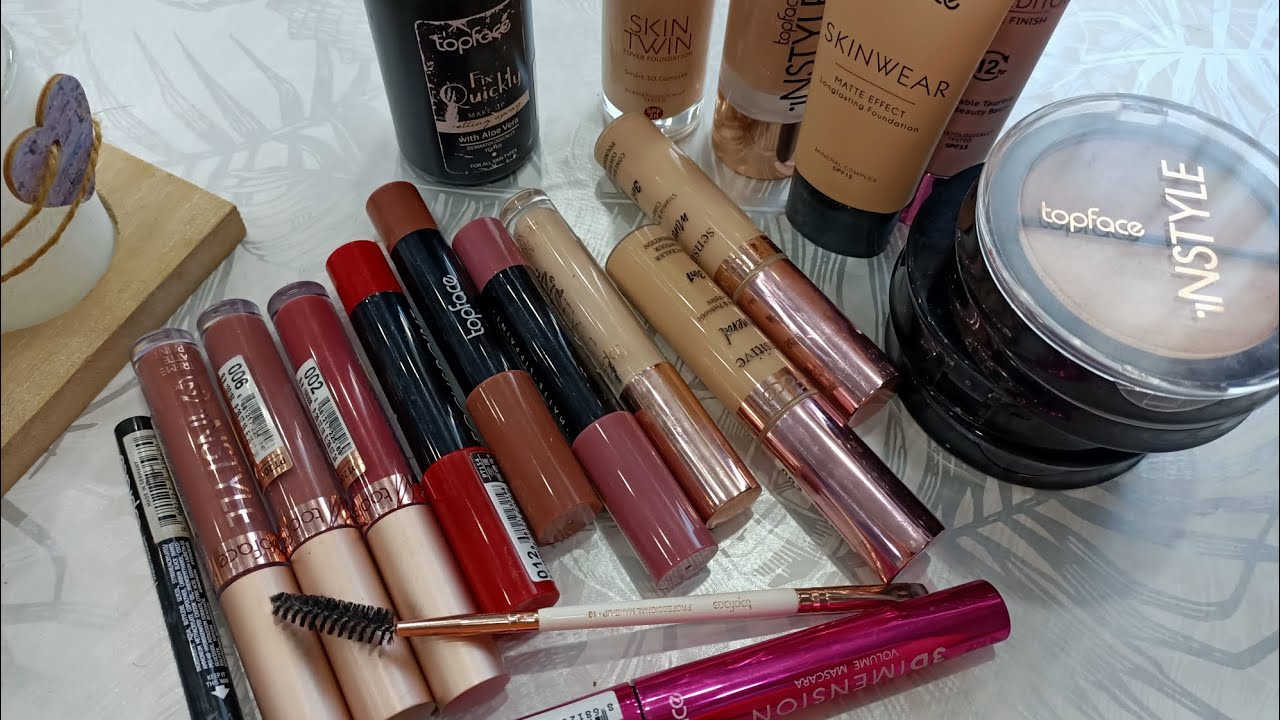 تجربتي مع مكياج ماركة توب  فايس  min expérience avec la marque top face
