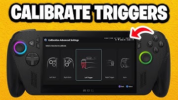 How To Calibrate Triggers on ROG Xbox Ally X - Fastest Guide