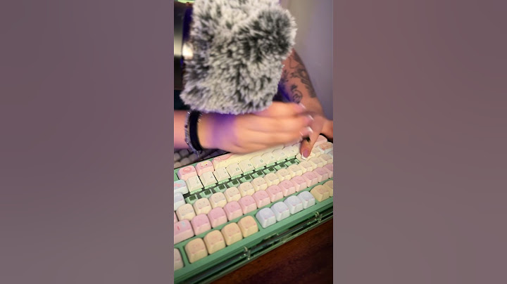 Mi nuevo teclado ✨ #asmr #relax #keyboard