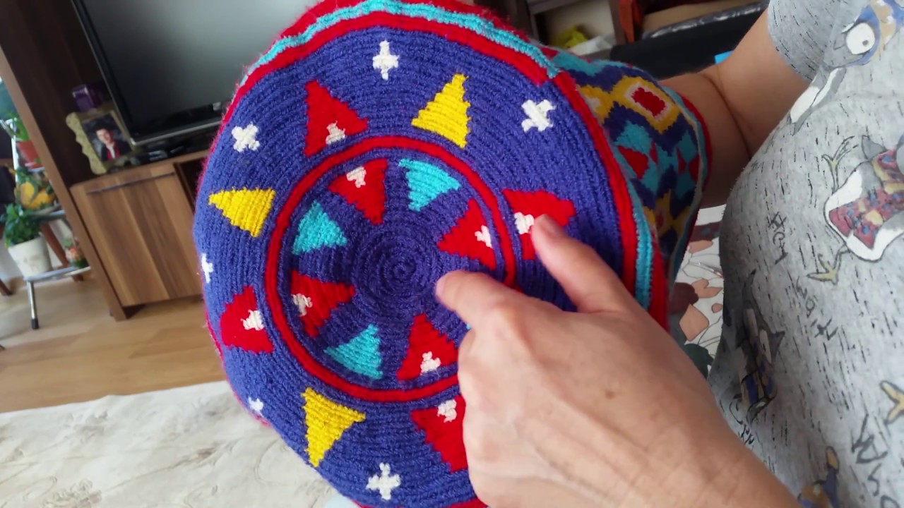 Wayuu çanta delik açma ( DIY ) wayuu bag holes