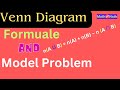 I Venn Diagram formulae and model problem I Set Theory I Mathematics I