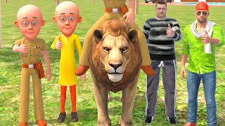 Indian Theft Auto Simulator Challenge 💥 Little Singham vs Jack Cheat Codes #Itas #shorts