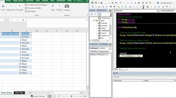 EXCEL VBA Find LAST ROW and LAST COLUMN in a spread sheet and register findings