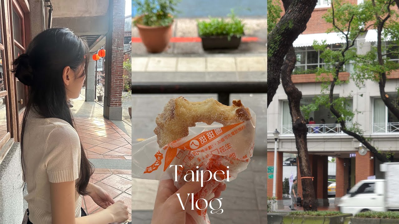 Taipei ep.1 🇹🇼 나홀로 4박 5일 대만 미식 여행 | 혼여는 처음이라 | 1인 훠궈 | 카리도넛 | 동파육 덮밥 | 푸항또우장 | 대만 카페 추천 | 대만 vlog