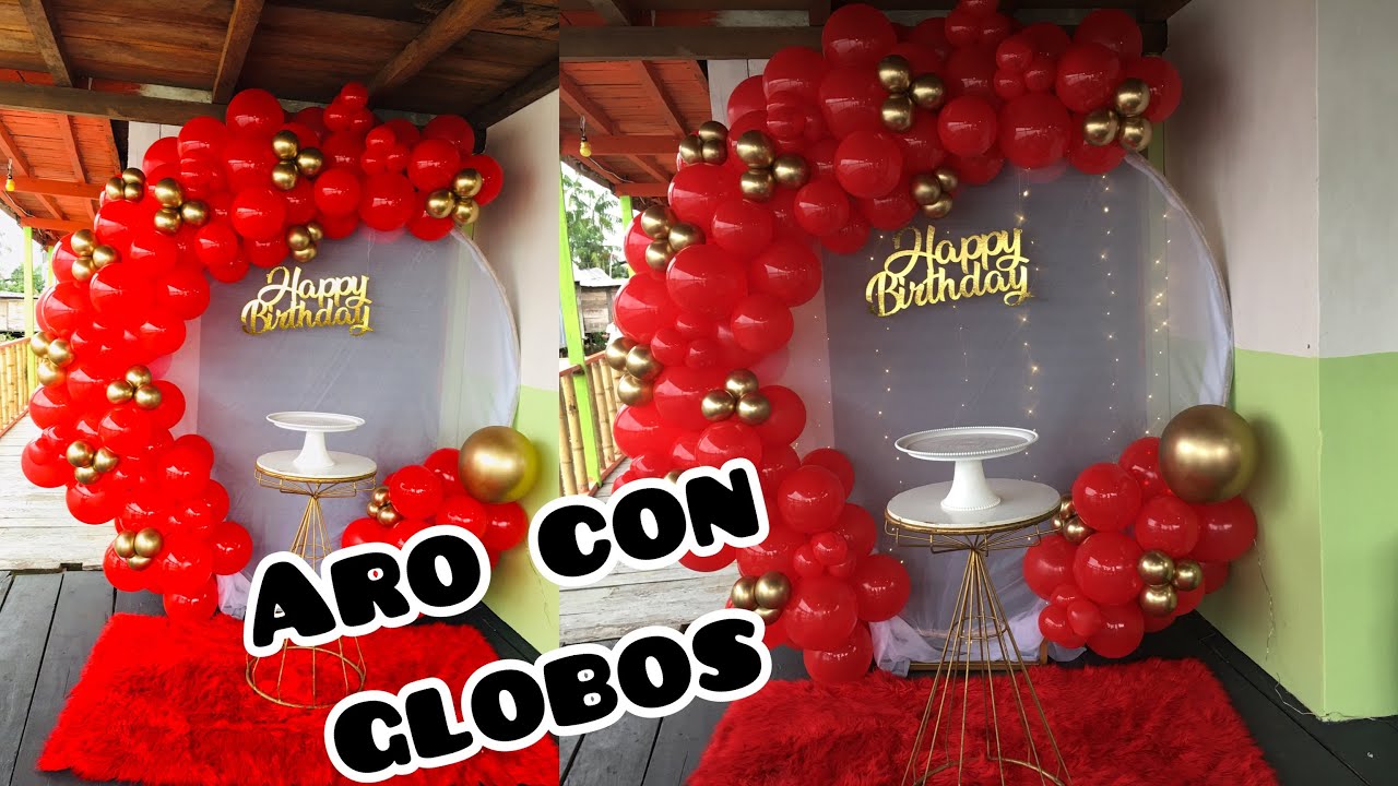 Aro Metalico Para Globos