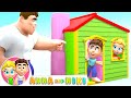 Peek A Boo | Song for Kids with Anna and Niki