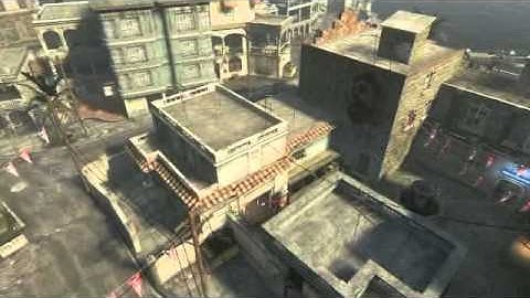 Black Ops Crazy ricochet tomahawk kill across the map