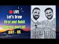 Virat &amp; Rohit Pencil Portrait FINAL REVEAL 🔥 | Shirt Detailing Completed | Part 5 (Last Part)