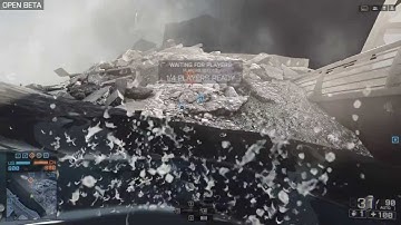 Battlefield 4 Beta building collapse 1080p HD ultra max settings PC