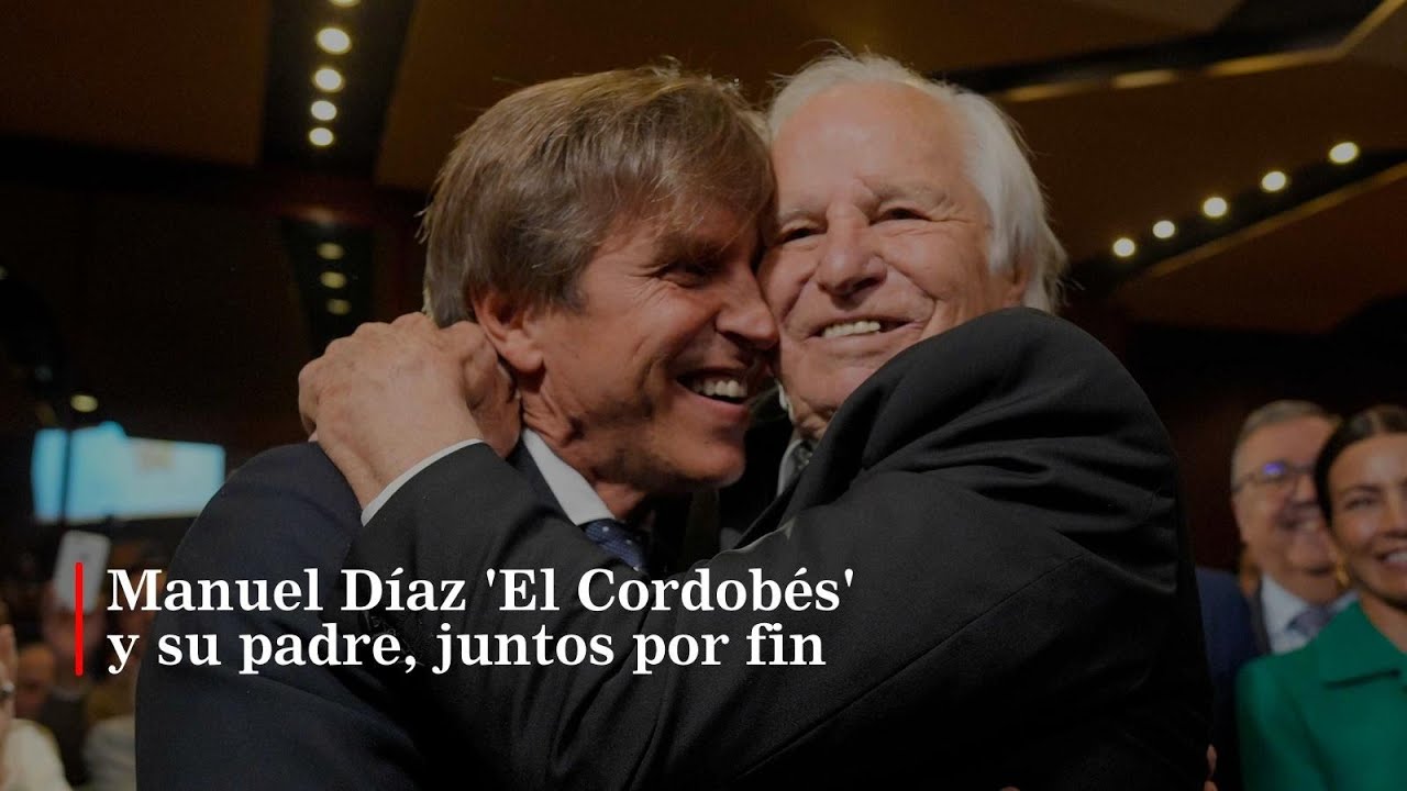 Manuel Díaz 'El Cordobés' y su padre, juntos por fin
