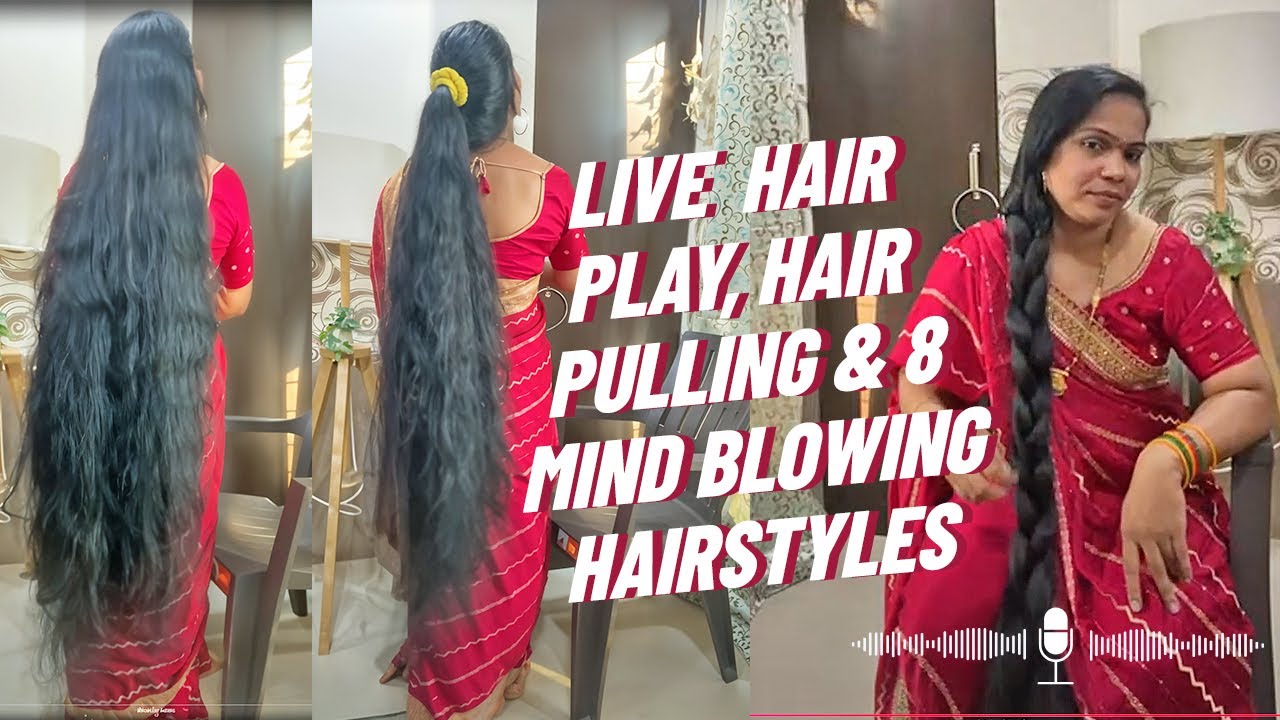 Long Hair Magic Of Meera : Basic & Easy Hairstyles for You (Fan-Requested Live Session) + Hair Play!