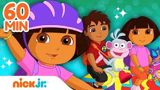 Dora la Exploradora | 60 minutos de aventuras con Dora y Botas  | Nick Jr. en Español