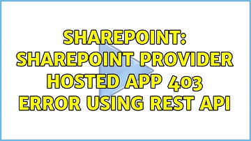 Sharepoint: SharePoint provider hosted app 403 error using REST API