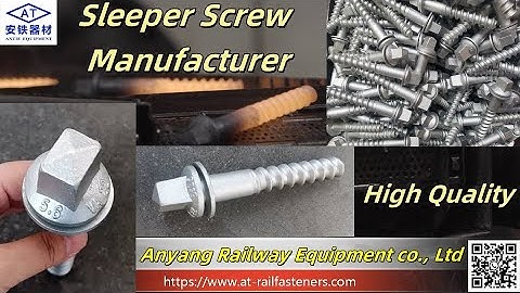 #Railway Screw #Spikes, Threaded #Spikes, Rail #Spikes Manufacturer - Anyang Railway Equipment Co