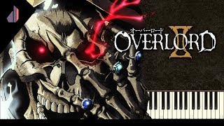 GO CRY GO [(OxT)] [Overlord 2 OP] | Synthesia Piano Tutorial