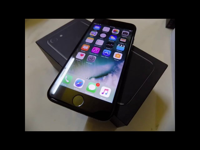 Apple iPhone 7 (256GB) UnBoXiNg