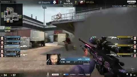 NEO 3k on the offense to close out the half Cache. G2 vs Virtus.pro. EPICENTER 2017.