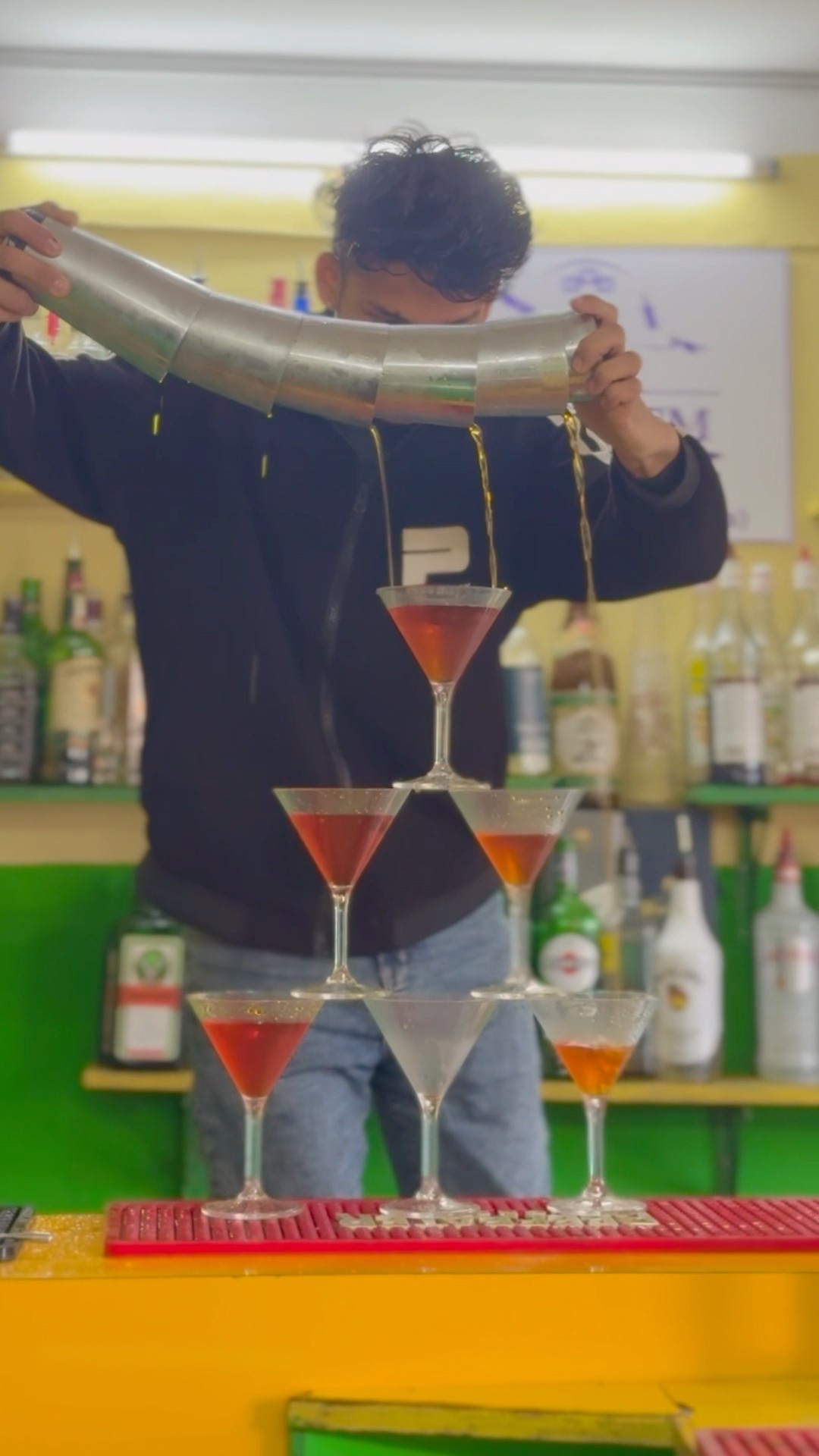 MULTI COCKTAIL POURING🤘🏻🍸 #flairwithabhi #flairbartender # ... MULTI COCKTAIL POURING🤘🏻🍸 #flairwithabhi #flairbartender # ...