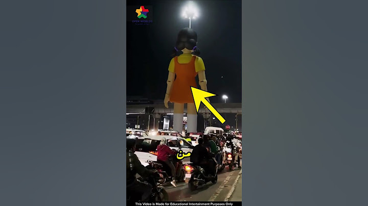 شارع يتحول إلى لعبة الحبار: هل تجرؤ على العبور؟ 😱