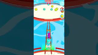 Bridge Party BOLL RACE Lv:1 😲⚽ #shorts#game#trending#viralvideo