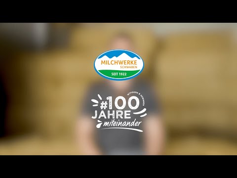#100jahremiteinander - 100 Jahre Milchwerke Schwaben