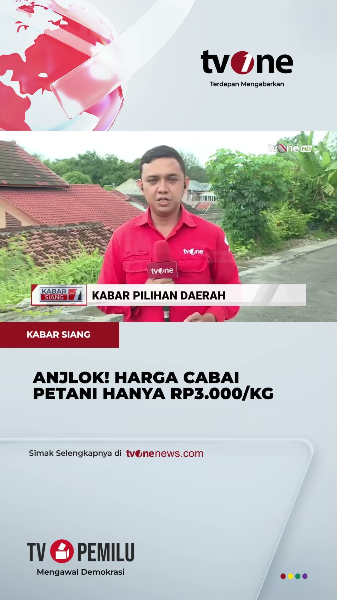 Imbas Cuaca Buruk, Harga Cabai Terus Anjlok | tvOne