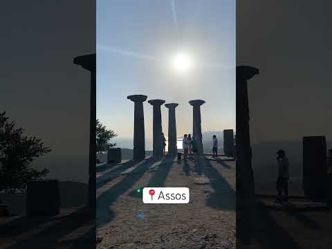 Awe-inspiring Sunset at Athena Temple, Assos | Turkey Travel