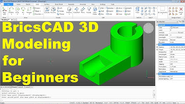 BricsCAD 3D Tutorial for Beginners