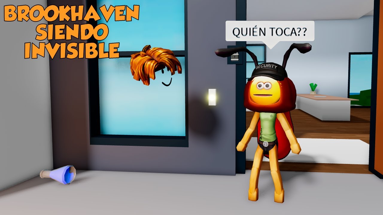 BROOKHAVEN SIENDO INVISIBLE MOMENTOS DIVERTIDOS (ROBLOX)