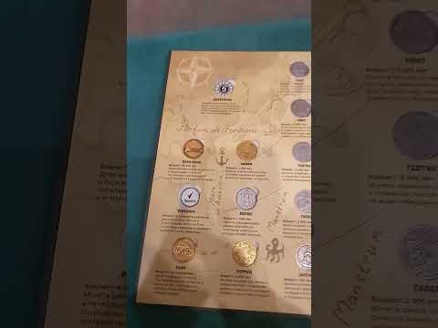 моя коллекция монет из пятерочки