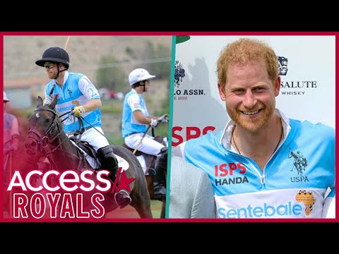Prince Harry Wins Polo Match For Charity Close To His Heart