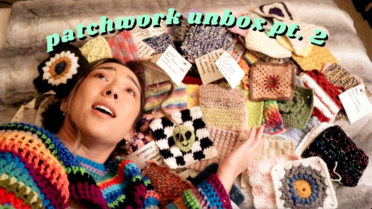 patchwork unboxing pt. 2 | showing the rest of the squares!! - YouTube