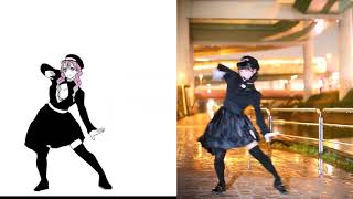 Demon Slayer Girl Dance Animation Irl Comparison