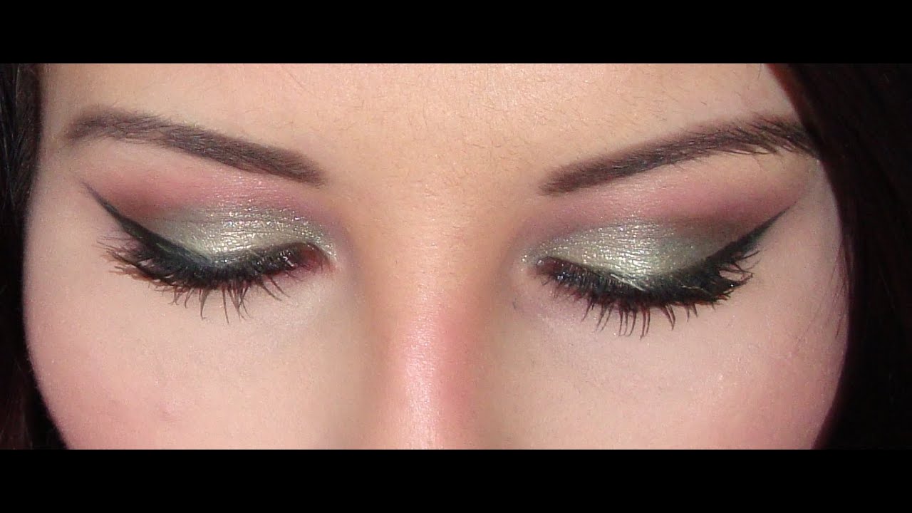 Holiday Makeup Tutorial W Revlon Eye Art Desert Dazzle Shadow YouTube