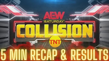 AEW Collision in 5 Minutes July 8th | #AEWCollision 7/8/23 Recap & Results