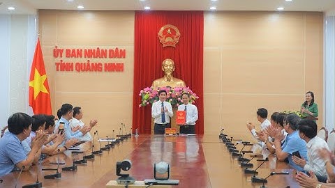 Công bố quyết định về công tác cán bộ lãnh đạo, quản lý của một số cơ quan, đơn vị