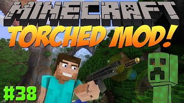 Minecraft Mods - Torched 1.5.1 (Ep 38): Torch Rockets, Torch Guns & MORE!