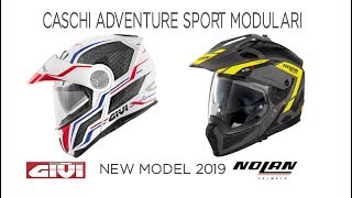 NOVITA' CASCHI MODULARI ADVENTURE 2019 - YouTube