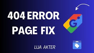 How to fix 404 Broken Page in Google Search Console