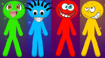 THE STICKMAN MINI GAMES ADVENTURE Gameplay Walkthrough STICKMAN PARTY Android Game