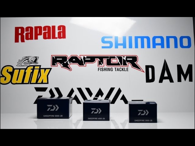 Daiwa Sweepfire 3000- 2B 4000- 2B 5000- 2B, Unboxing, Spinning Reel  Review