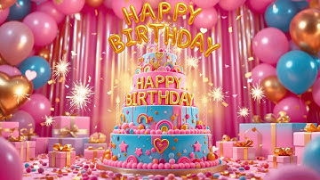Trending Happy Birthday Song 🎉 Sweet & Cheerful Birthday Video