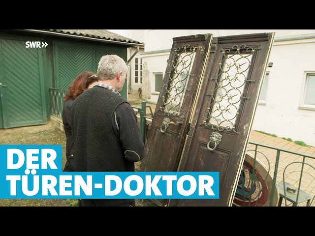 Wie der Türen-Doktor Jürgen Zmelty alte Türen am Leben erhält